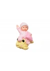 BiiShe® Decotown Hediyelik Sevimli Pembe Bebek Biblo Polyester Süs Eşyası