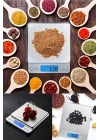 BiiShe® Dijital Hassas Mutfak Terazisi Hassas Tartı 2000 Gr/01 Gr Hassasiyet