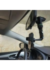 BiiShe® Dikiz Aynasına Takılabilen Eklemli Telefon Tutucu Aparat