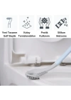 BiiShe® Golf Tasarımlı Silikon WC Klozet Mutfak Temizlik Fırçası Kanca Hediyeli