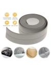 BiiShe® Gri Su Sızdırmaz  Banyo Mutfak Lavabo Küvet İzolasyon Şerit Bant