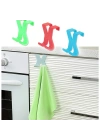 BiiShe® Hang it Pratik Kolay Taşımabilir Havlupan 2 Kancalı Banyo Askısı
