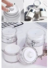 BiiShe® Hava Pompalı Doldurulabilir Vakumlu Krem,Fondoten Sıvı Kozmetik Ürün Şişesi