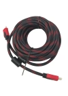 BiiShe® HDMI Kablosu HDTV Bilgisayar Uydu Görüntü Ses Full HD Sargılı Görüntü Aktarma Kablosu