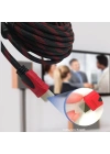 BiiShe® HDMI Kablosu HDTV Bilgisayar Uydu Görüntü Ses Full HD Sargılı Görüntü Aktarma Kablosu