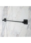 BiiShe® Kendiliğinden Yapışkanlı Siyah Çubuk Havluluk