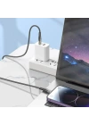 BiiShe® Led Işık Uçlu Sağlam İp Kablolu USB to Lightning Hızlı Şarj Kablosu