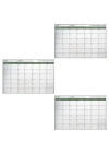 BiiShe® Manyetik Yapışkanlı Bir Aylık Program Planlayıcı Takvim 85x56 cm
