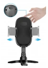 BiiShe® Masaüstü Telefon Standı 360 Derece Dönebilen Başlıklı Ayaklı Telefon Tripodu