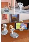 BiiShe® Mini Astronot Model Telefon ve Tablet Tutucu Standı