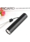 BiiShe® Mini Cep Boy USB İle Şarj Olan Oje Kurutucu Sahte Para Kontol LED UV Mor Işık El Feneri