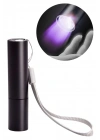 BiiShe® Mini Cep Boy USB İle Şarj Olan Oje Kurutucu Sahte Para Kontol LED UV Mor Işık El Feneri
