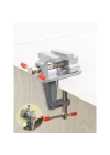 BiiShe® Mini Masa Tezgah Hobi Mengenesi Sabitleme Sıkıştırma Aparat 30mm
