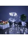 BiiShe® Pilli 5 metre Dekoratif Peri Led Beyaz Aydınlatma Süsleme Lambası