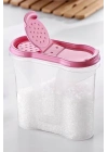 BiiShe® Plastik Kapaklı Majör Baharatlık Baharat Saklama Kutusu Kabı
