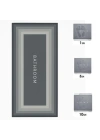 BiiShe® Sihirli Süper Su Emici Kaymaz Tabanlı Uzun Paspas 40*120 cm