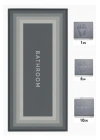 BiiShe® Sihirli Süper Su Emici Kaymaz Tabanlı Uzun Paspas 40*120 cm