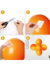 BiiShe® Sticker Damla Model Çift Taraflı Yapışkan Balon Yapıştırıcısı