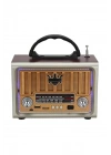 BiiShe® Taşınabilir Klasik AM/FM/SW  Retro Nostaljik Radyo