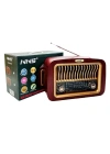 BiiShe® Taşınabilir Klasik AM/FM/SW Transistör Retro Nostaljik Radyo USB Şarjlı
