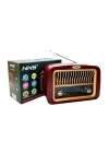 BiiShe® Taşınabilir Klasik AM/FM/SW Transistör Retro Nostaljik Radyo USB Şarjlı