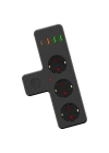 BiiShe® Termal Akım Korumalı 3 Adet Soket,3 Adet USB ve 1 Adet Type-C Girişli 20w Priz Model 3397