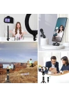 BiiShe® Type C Uyumlu İphone Dönüştürücülü Kablosuz Yaka Mikrofonu Android ve İphone Uyumlu Mini Mikrofon