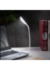 BiiShe® USB Girişli 14 Ledli 3 Kademeli Dokunmatik Masa/Kitap Okuma Lambası Ledi Beyaz