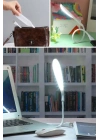BiiShe® USB Girişli 14 Ledli 3 Kademeli Dokunmatik Masa/Kitap Okuma Lambası Ledi Beyaz