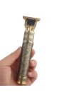 BiiShe® Vintage Görünümlü Güçlü 4 Farklı Başlıklı USB ŞarjlI Manuel Tıraş Makinası