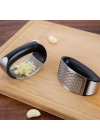 BiiShe® Yeni Sarımsak Ezici Paslanmaz Çelik Garlic Press