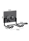BUFFER® Fön Makine Askısı Siyah Yapışkanlı Fön Makine Tutucu