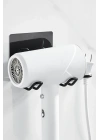 BUFFER® Fön Makine Askısı Siyah Yapışkanlı Fön Makine Tutucu