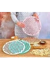 BÜYÜK - 32CM MANTI KALIBI PLASTİK (5468)