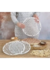 BÜYÜK - 32CM MANTI KALIBI PLASTİK (5468)