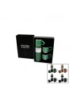 ÇANTALI 500ML 3 PARÇA  BARDAKLI ÇELİK TERMOS SETİ (5468)