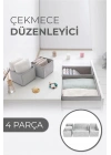 Çekmece Düzenleme Kutu Seti Organizer 4lü Set (5468)