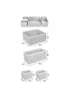 Çekmece Düzenleme Kutu Seti Organizer 4lü Set (5468)