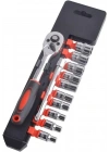 CR-V SOCKET SET 12 PARÇA  1/2 inç  VAKUMLU LOKMA SETİ (5468)
