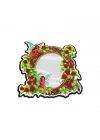 DESENLİ AYNALI DUVAR STİCKER (5468)