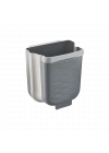 GRİ KATLANABİLİR MUTFAK ÇÖP KOVASI 6LT (5468)