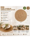 HASIR 31CM YUVARLAK SUPLA - AMERİKAN SERVİS ALTI (5468)