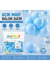 İÇ MEKAN - AÇIK MAVİ BALON 10 INC - 26CM - 100PCS (5468)