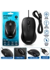 KABLOLU USB - IŞIKLI SİYAH OPTİCAL MOUSE 1200 DPI SM-216 (5468)