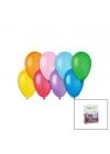 KLASİK RENKLİ BALON 7 İNÇ - 19CM - 100PCS (5468)