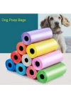 Köpek Dışkı Poşeti 4lü Düz Renk Set (5468)