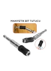 MAFSALLI MANYETİK BİTS TUTUCU 1/4 DÖNER BAŞLIK = 0-20° (5468)