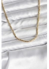 Mey İthalat® 14K Gold Renk Kaplama Model CM Kadın Kolye