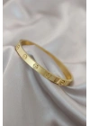 Mey İthalat® 316L Çelik Gold Renk Bileklik