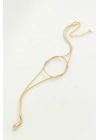 Mey İthalat® 316L Çelik Gold Renk Düğüm Model Bileklik